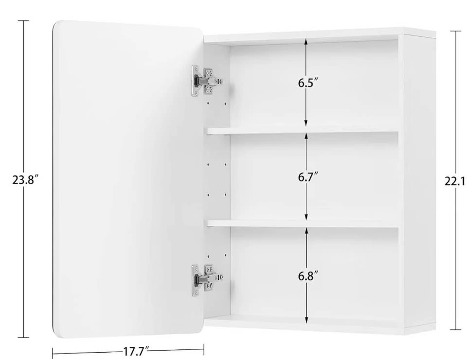 Brand New in Box Medicine Cabinet Mirror - photo 2