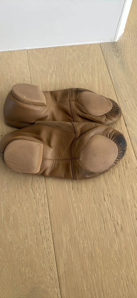 Tan Leather Jazz Shoes - photo 2