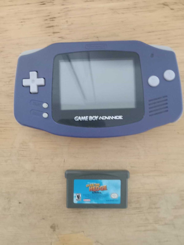 Gameboy advance + over the hedge game