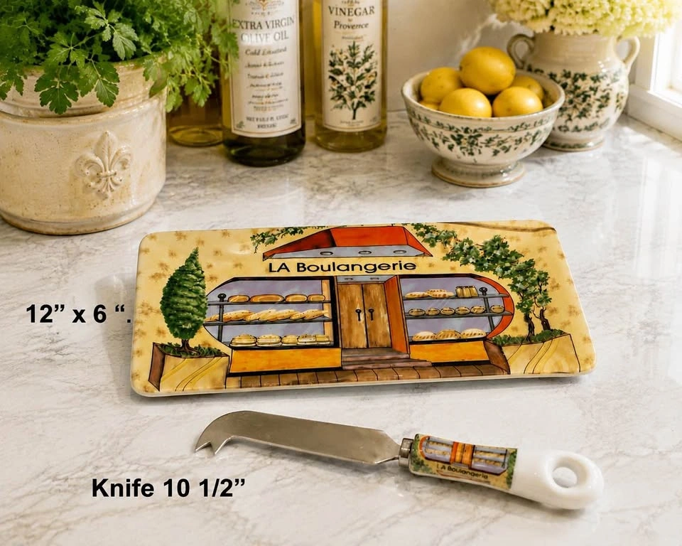 Cheese Set Vintage La Boulangerie 1990’s