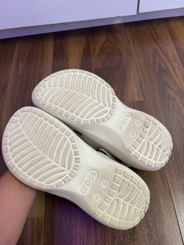 Platform Crocs Colour Bone Size W9 - photo 3