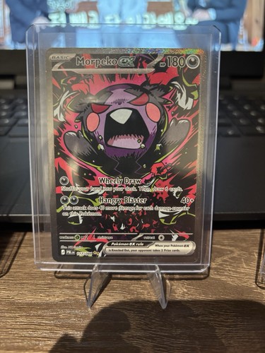 Morpeko ex 3-Card Lot Paldean Fates English Holo/Foil - photo 2