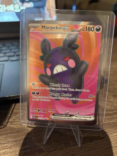Morpeko ex 3-Card Lot Paldean Fates English Holo/Foil - photo 3