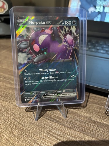 Morpeko ex 3-Card Lot Paldean Fates English Holo/Foil - photo 4