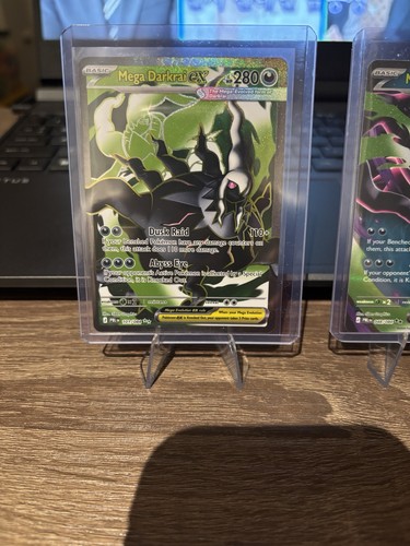 Pokemon TCG Mega Darkrai EX Full Art Holo 2-Card Lot - photo 2