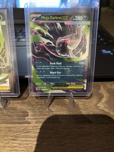 Pokemon TCG Mega Darkrai EX Full Art Holo 2-Card Lot - photo 3