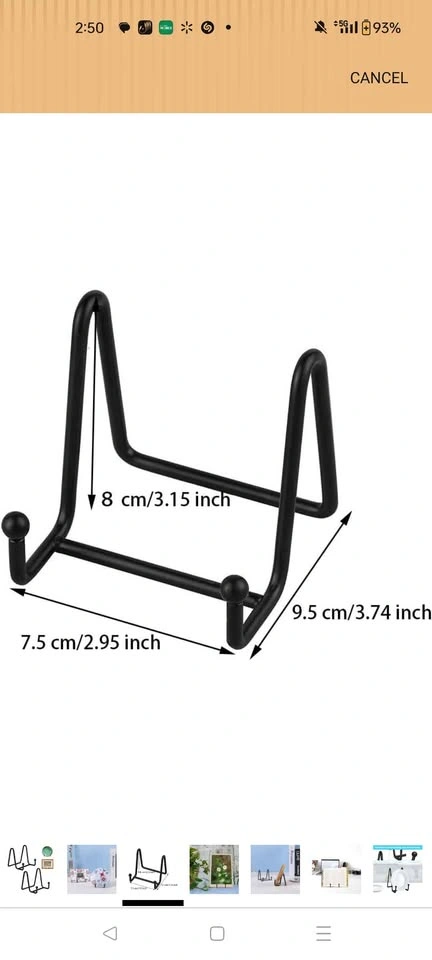 2 pack metal display stand - photo 3