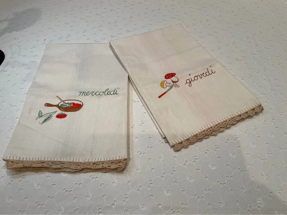 Tea Towels Linen Italian Vintage - photo 3