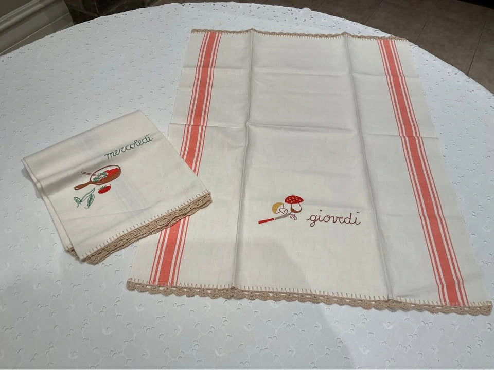 Tea Towels Linen Italian Vintage - photo 4