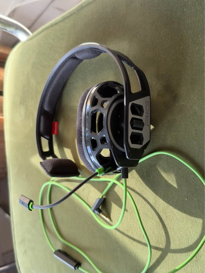 Gaming Headset - Black x Green - photo 2