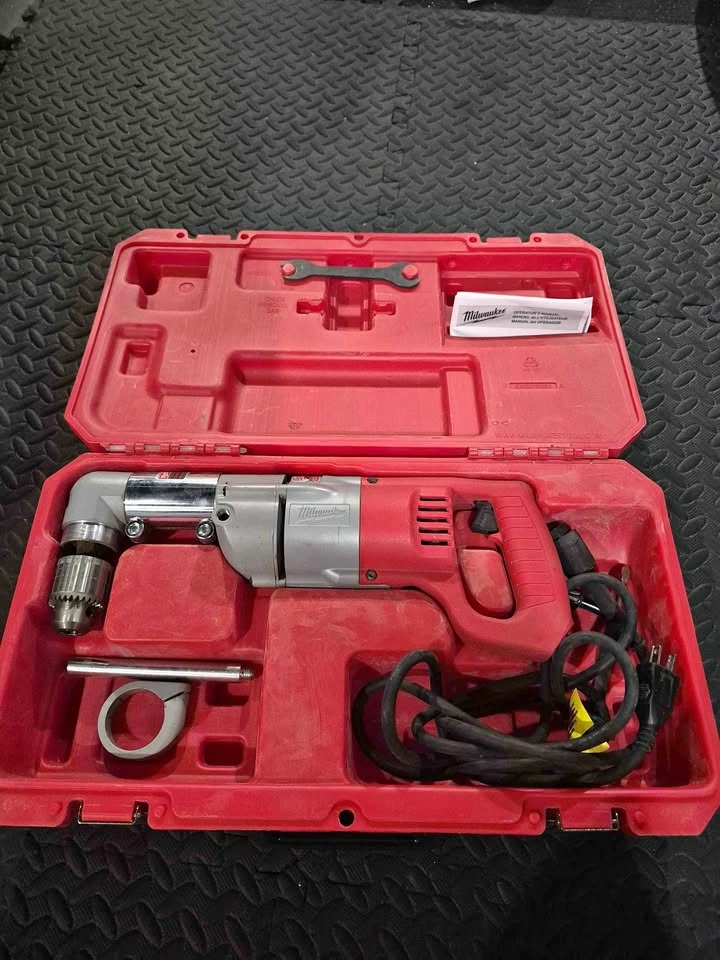 Heavy duty reversing 1/2 D-Handle drill