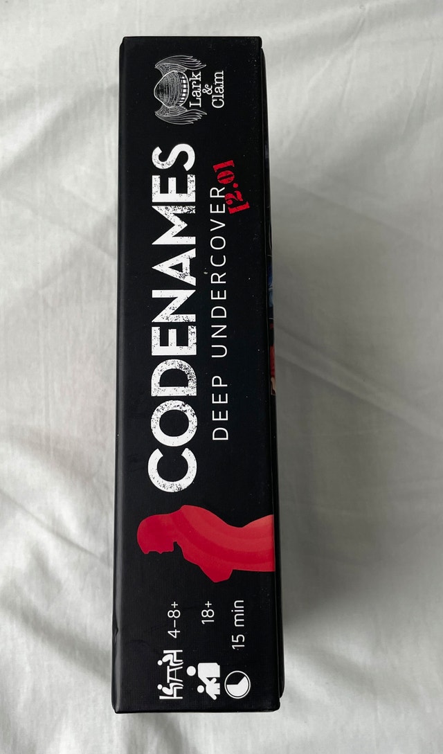 Codenames Deep Undercover 2.0 Adult Party Game 18+ - photo 3