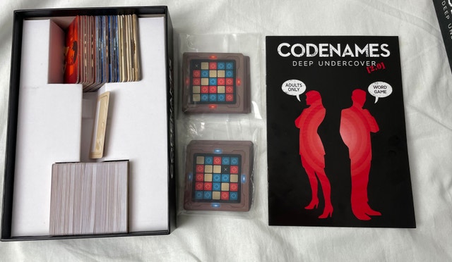 Codenames Deep Undercover 2.0 Adult Party Game 18+ - photo 4
