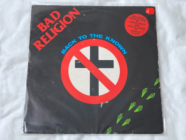 Bad Religion Back To The Known 12" Vinyl Record Album