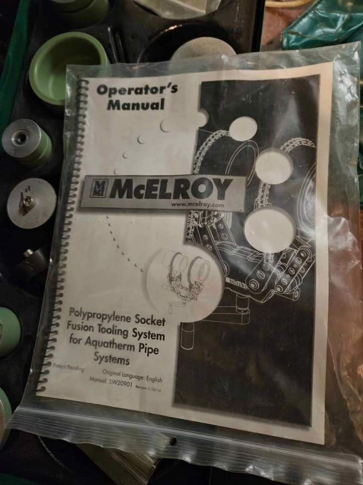 McElroy Fusion tooling Kit - photo 3