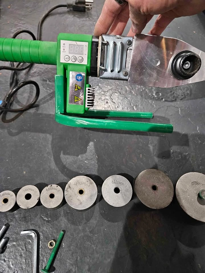PVC Pipe Socket Fusion Digital Tool Kit