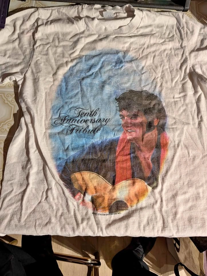Vintage Hanes Elvis Presley Tenth Anniversary Tribute T-Shirt