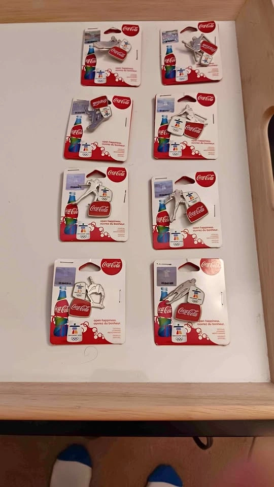 Coca-Cola 2010 Olympic Games Pin Collection