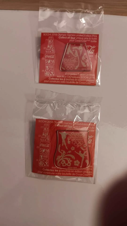 Coca-Cola 2010 Olympic Games Pin Collection - photo 2
