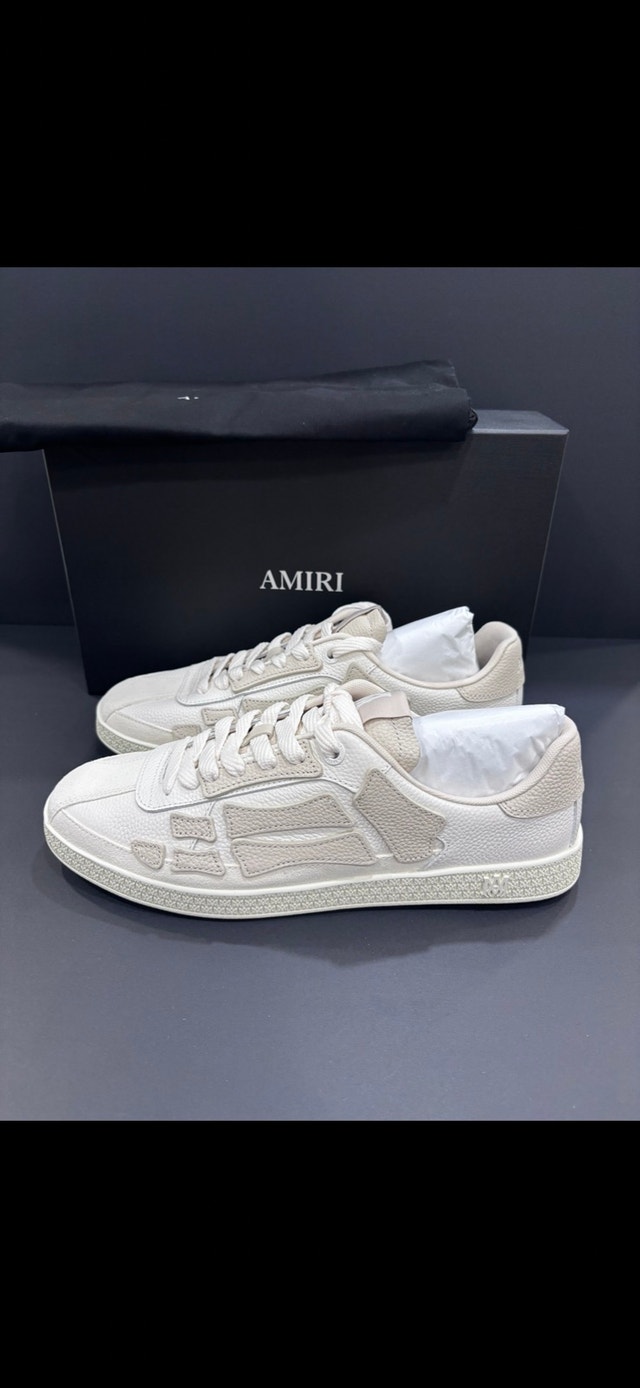 Amiri skull low top sneakers size 11