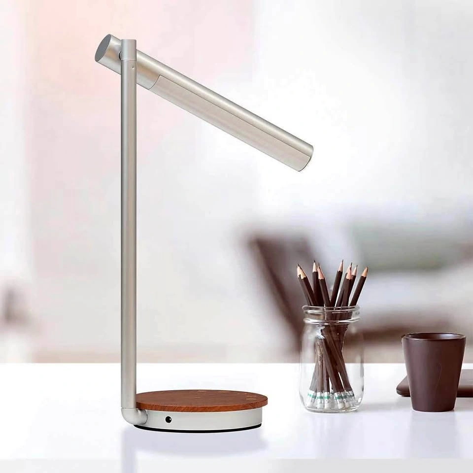 UltraBrite LED Desk Lamp with Wireless Charging and RGB Light