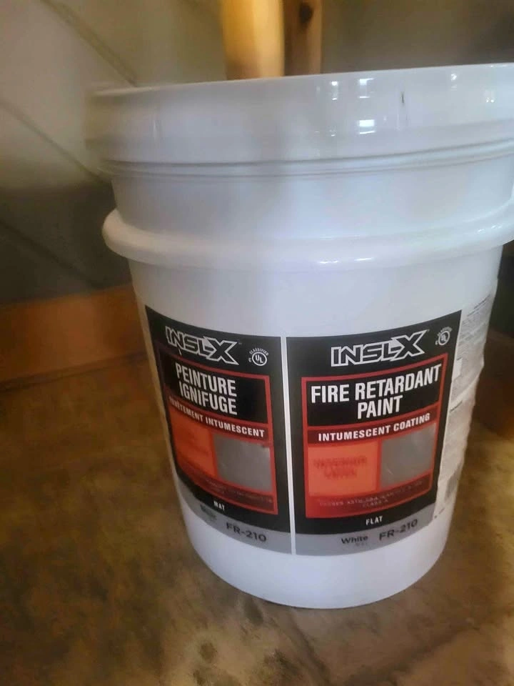 Sealed Insl-X Fire Retardant Paint 5 Gallon Pail