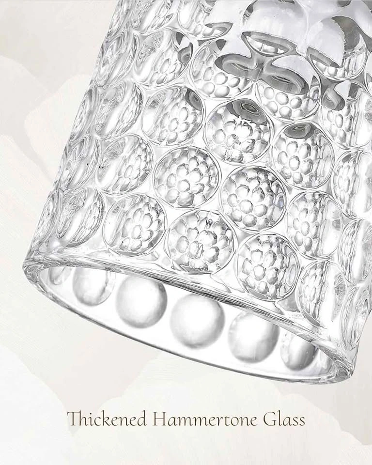 Brand New 3-Pack Silver Pendant Lights with Glass Shades - photo 3