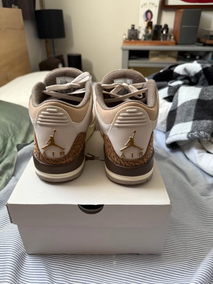Air Jordan 3 Retro Palomino SIZE 9 **PICKUP ONLY** - photo 5