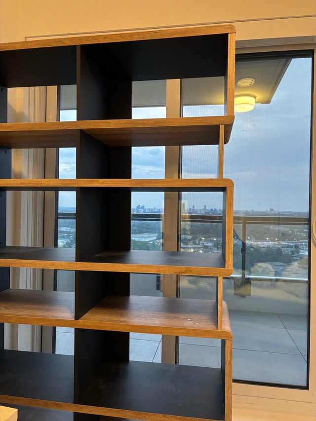Modern Wooden Open Bookcase - photo 2