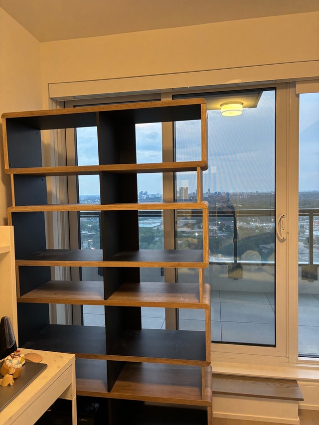 Modern Wooden Open Bookcase - photo 3