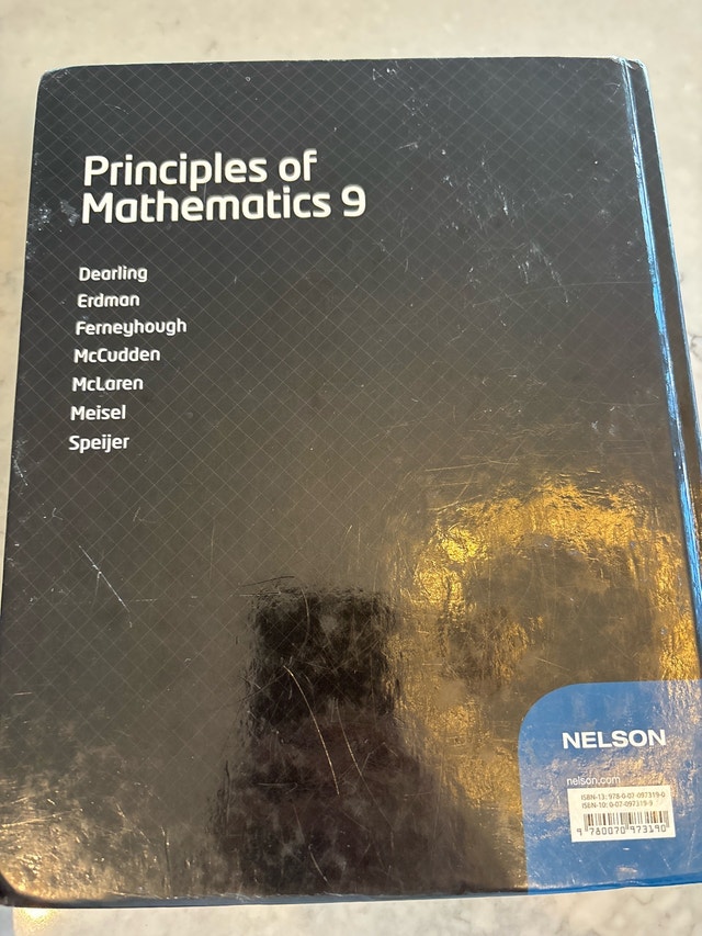 Nelson Principles of Mathematics 9 Textbook (MPM1D) - photo 3