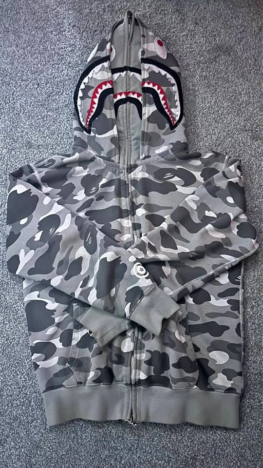 Double hooded bape hoodie