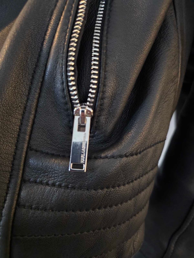 Karl Lagerfeld Leather Jacket - photo 4