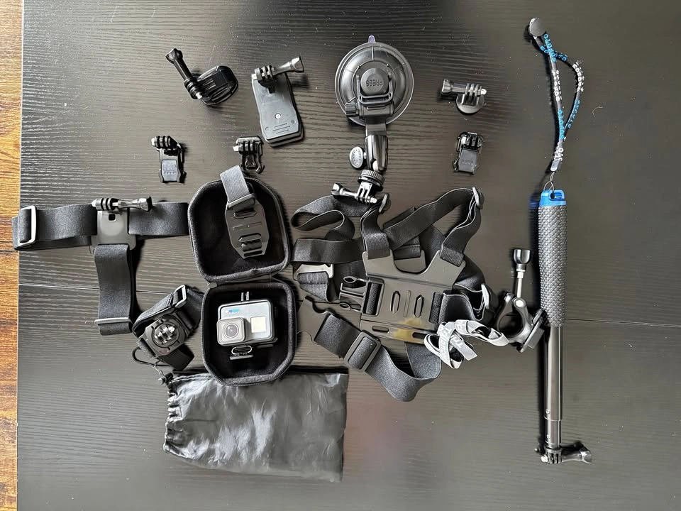 GoPro HERO6 Black 4K Action Camera + Accessory Bundle