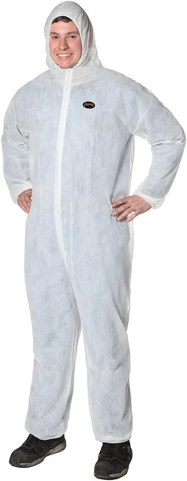 New Disposable Coverall, Front Zipper 18 pieces - photo 2