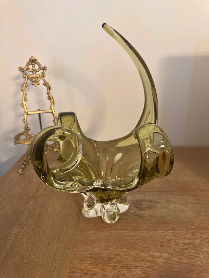 Chalet Glass Olive Green