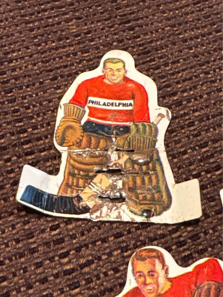 Vintage 60’s Metal Tabletop Rod Hockey Figures - Philadelphia - photo 2
