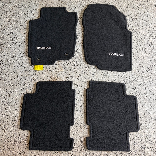 Toyota RAV4 OEM Carpet Floor Mats • 2013–2018 • NEW