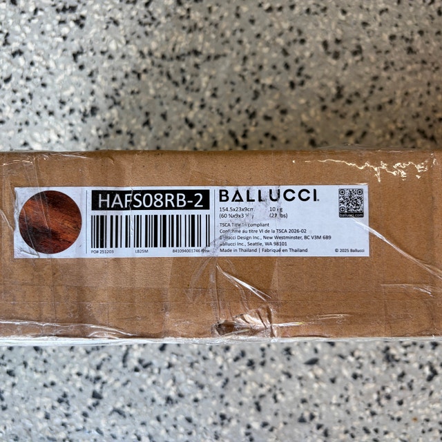Ballucci 60" Floating Wall Shelves • Set of 2 • NEW - photo 2
