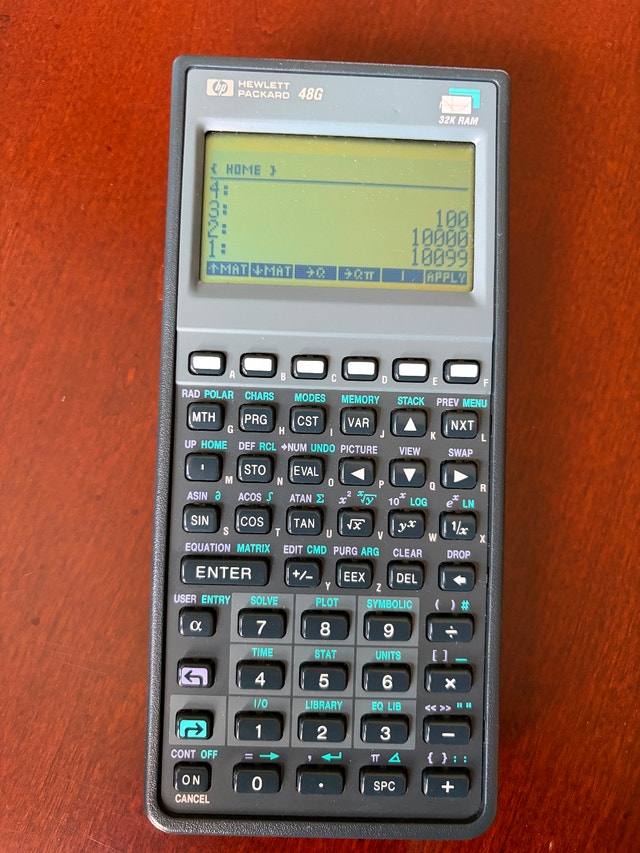 HP 48G RPN Graphing Calculator • Box, Manuals & Case - photo 2