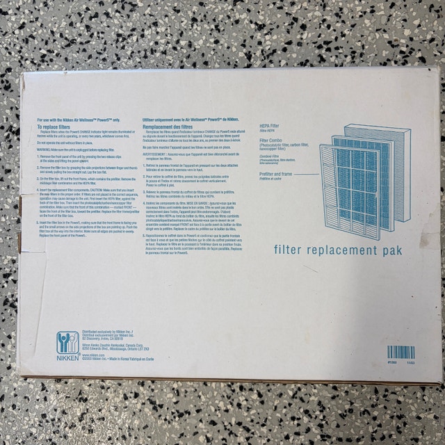 Nikken Air Wellness Power5 Filter Pack #1389 • BRAND NEW - photo 2