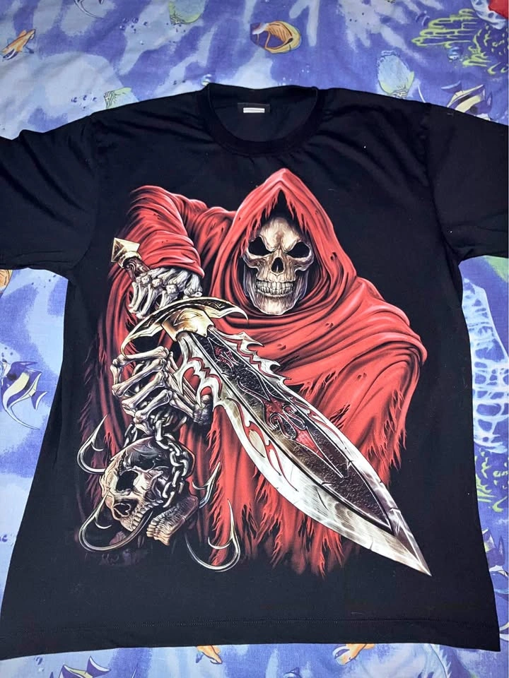 Rock Chang Executioner Grim Reaper T-Shirt Large – Skull Gothic