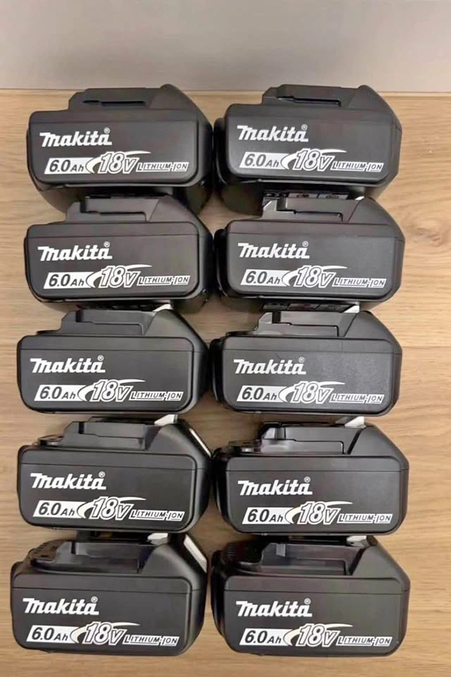 Makita BL1860B-10 18V LXT Lithium-Ion 6.0Ah Battery, 10/pk