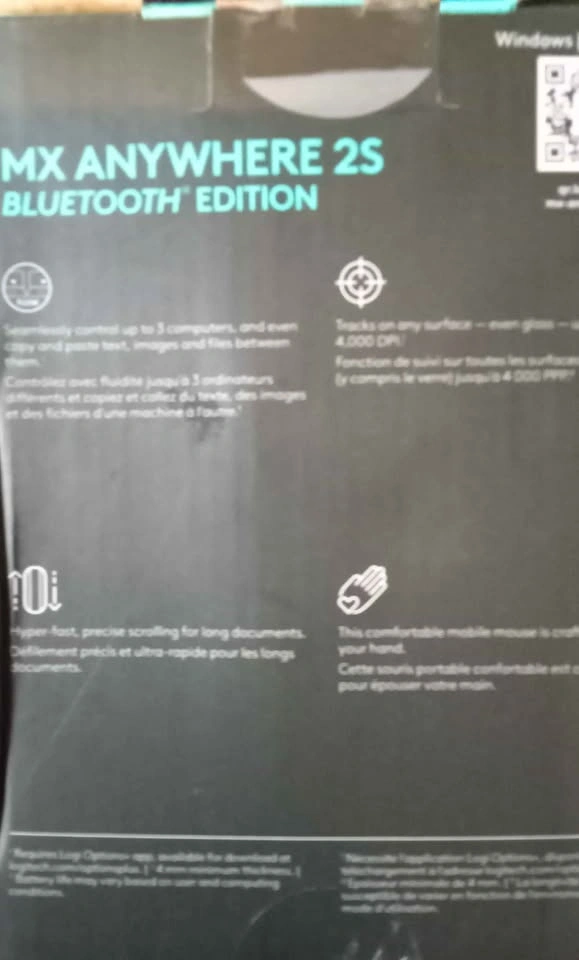 Logitech MX Anywhere 2S Bluetooth Edition Wireless Mouse - photo 2