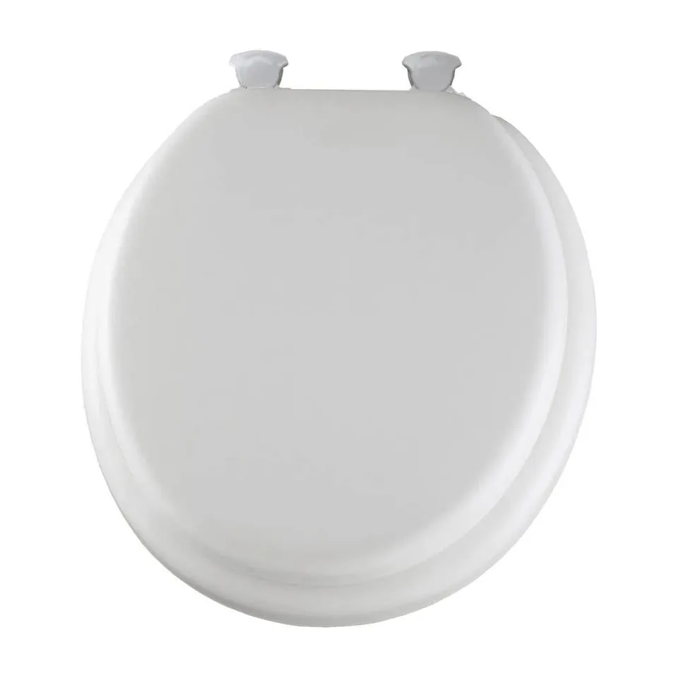 Mayfair by Bemis Toilet Seat Round, Padded image indicator(2)
