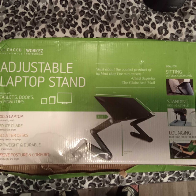 Uncaged Ergonomics WorkEZ Adjustable Laptop Stand