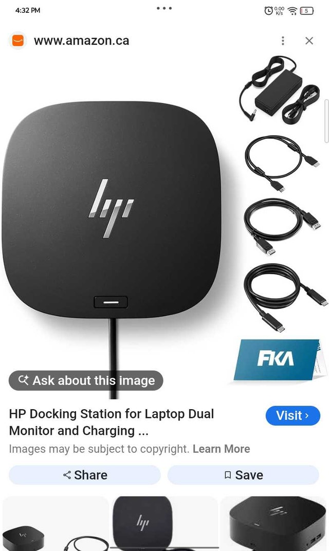 HP USB-C G5 Docking Station