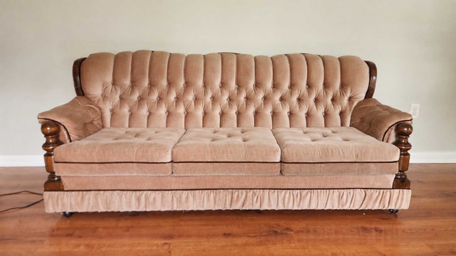 Vintage Sofa Loveseat and Armchair Set