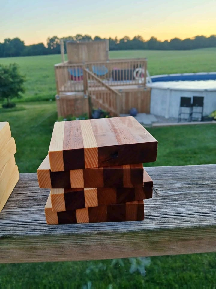 Handmade custom coasters 2 sets left