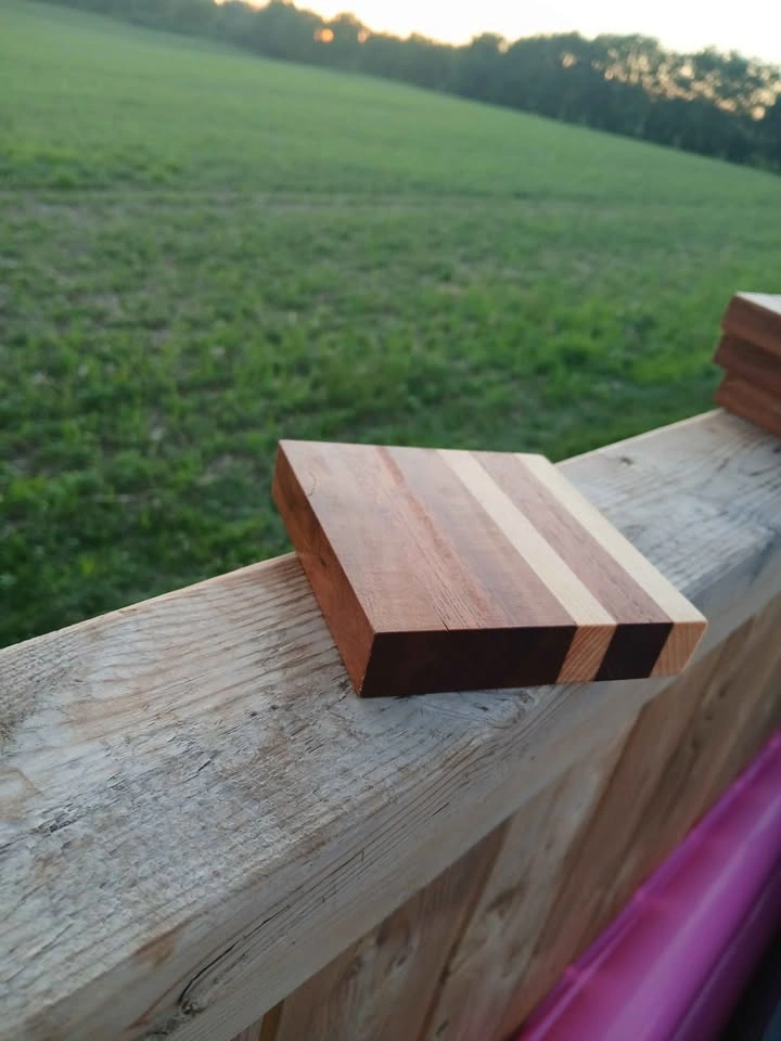 Handmade custom coasters 2 sets left - photo 3